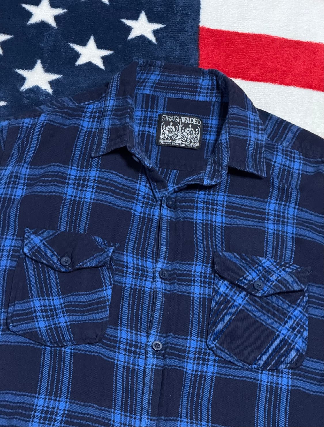 빈티지플란넬셔츠 flannel shirt  vintage 체크셔츠 상품이미지5