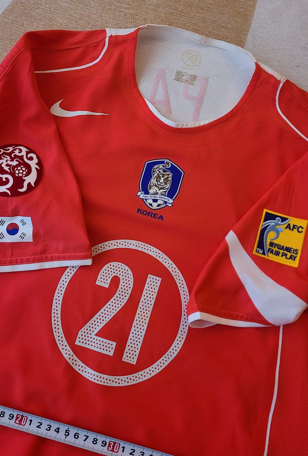 대한민국 국대 04-05 박지성 유니폼 상품이미지1