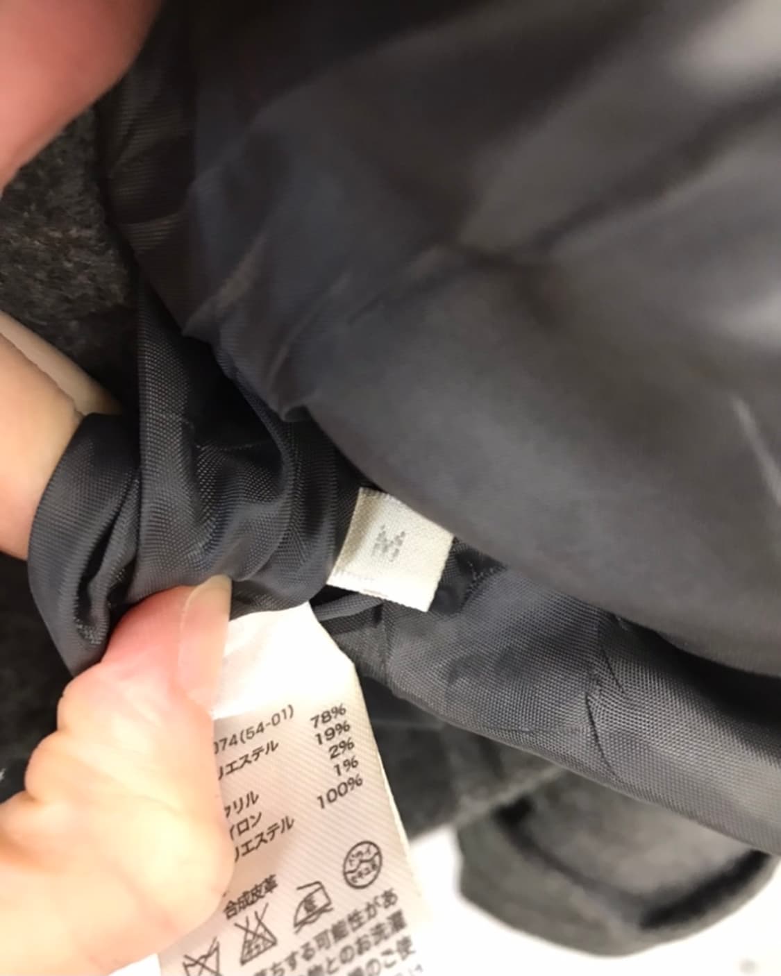 GU Japan Charcoal Hooded Duffle Coat 상품이미지5