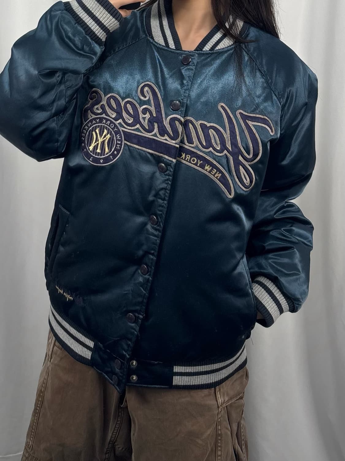 MLB 뉴욕 양키스 스타디움 바시티 자켓 상품이미지3