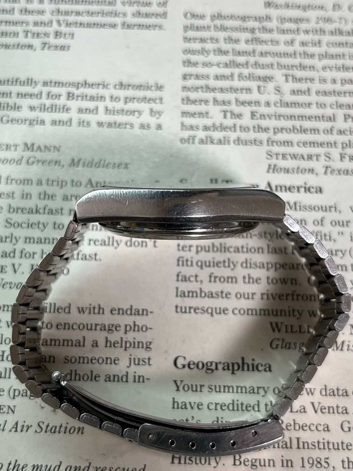 세이코 쿼츠 남성용 빈티지 시계 상품이미지4