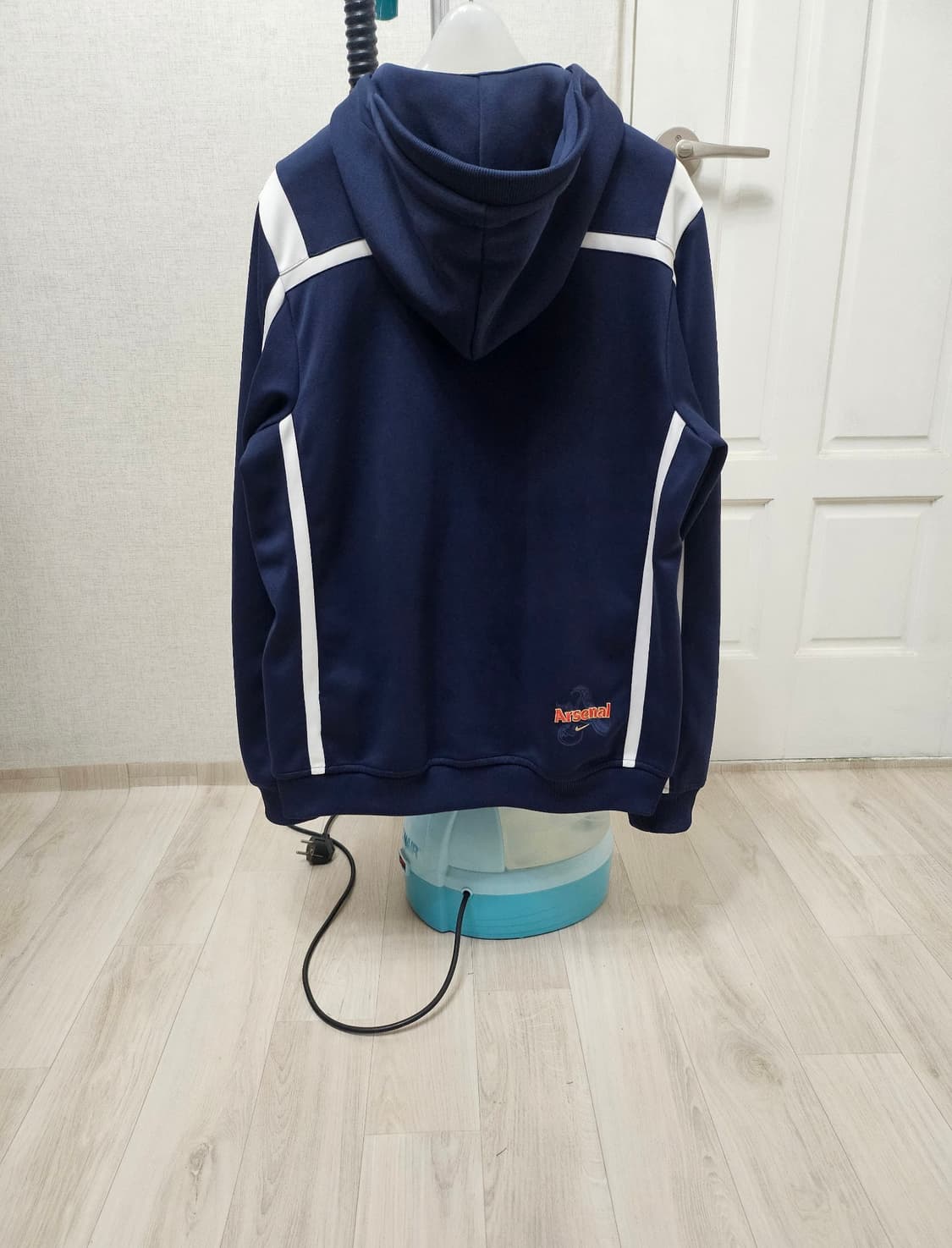 (95~100)M☆초대장급☆나이키 아스날 [네이비화이트] 트랙탑 후드져지 상품이미지6