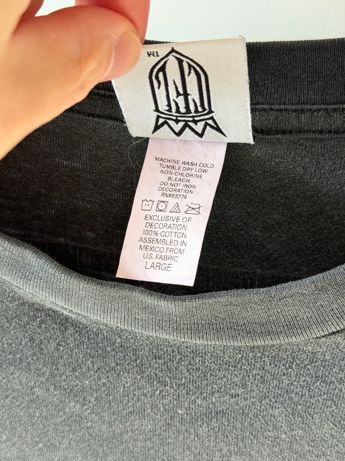 웨스트 코스트 차퍼 90s OG 아이언 크로스 롱 슬리브 상품이미지10