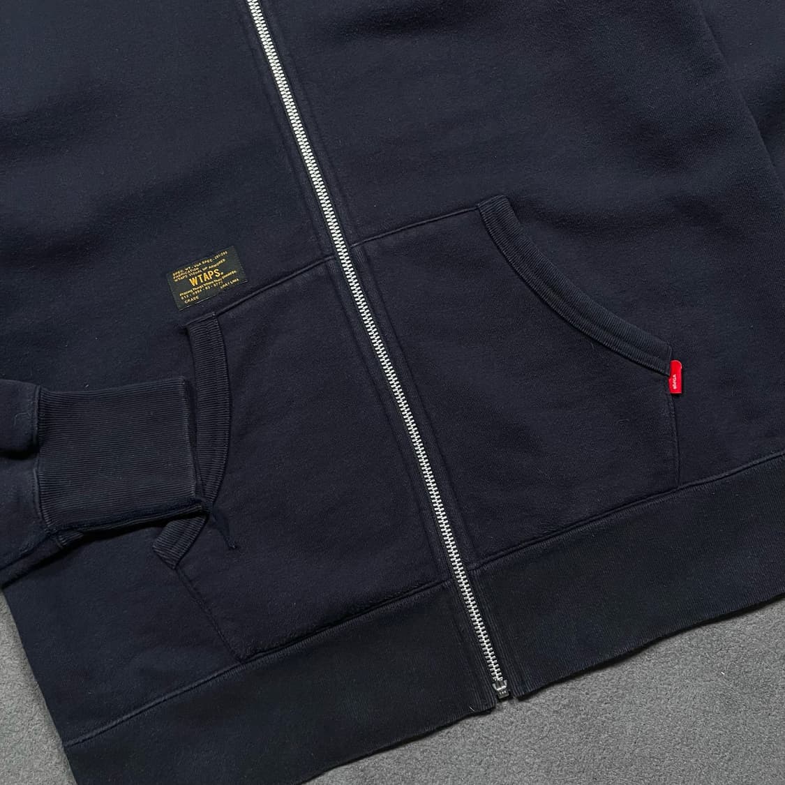 Wtaps 더블탭스 네이비 후드집업 상품이미지2