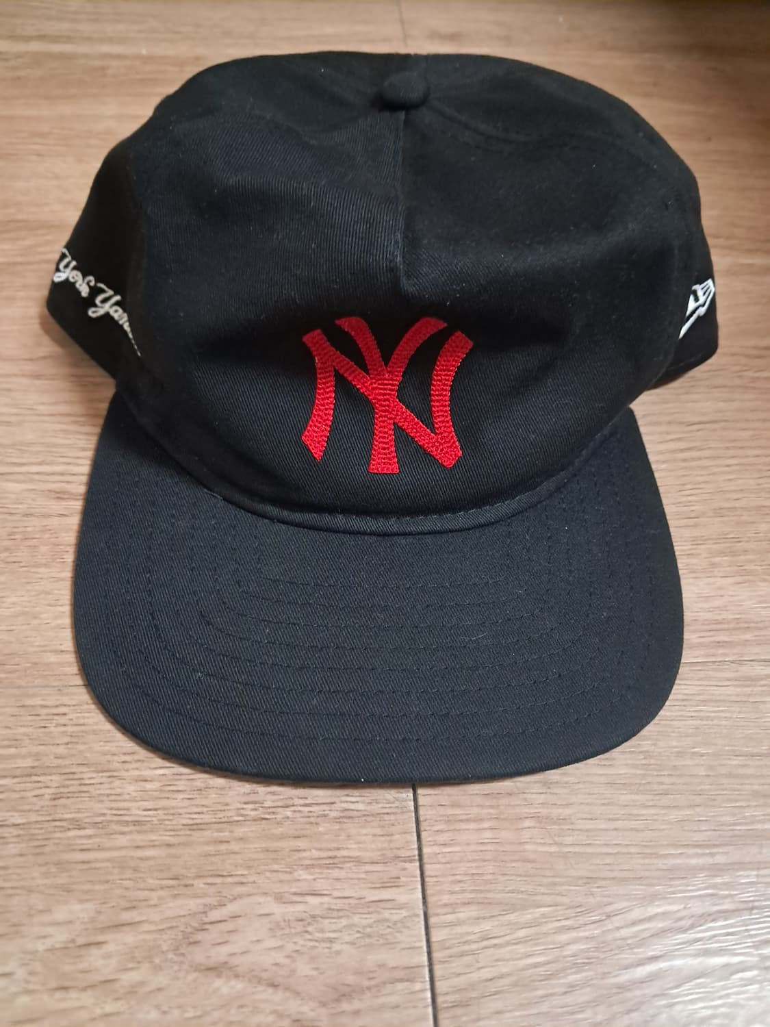 뉴에라 볼캡 MLB 뉴욕 양키스 베이직 체인 임브로이더리 스냅백 블랙 상품이미지2