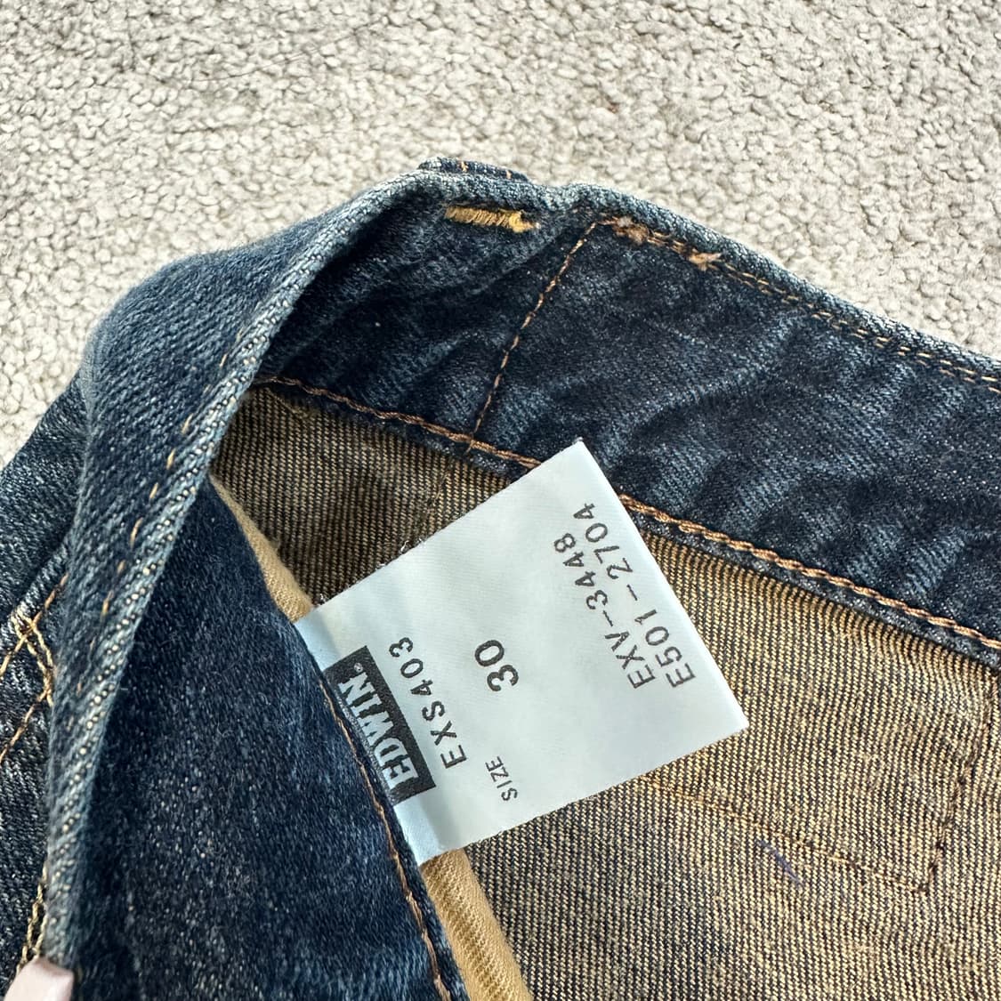 에드윈 463XVS 웨스턴 데님 팬츠(30) 상품이미지6