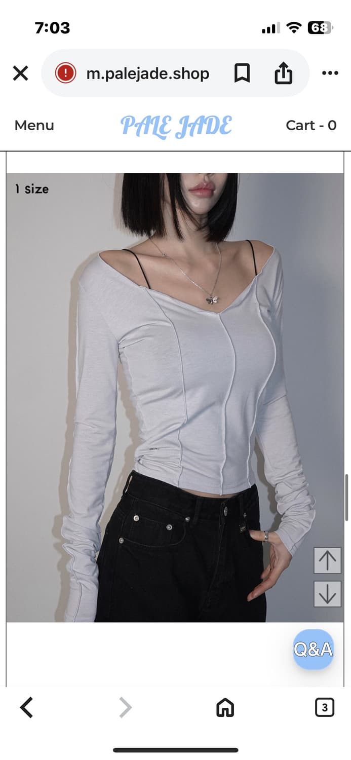 페일제이드 line decoration T 상품이미지3