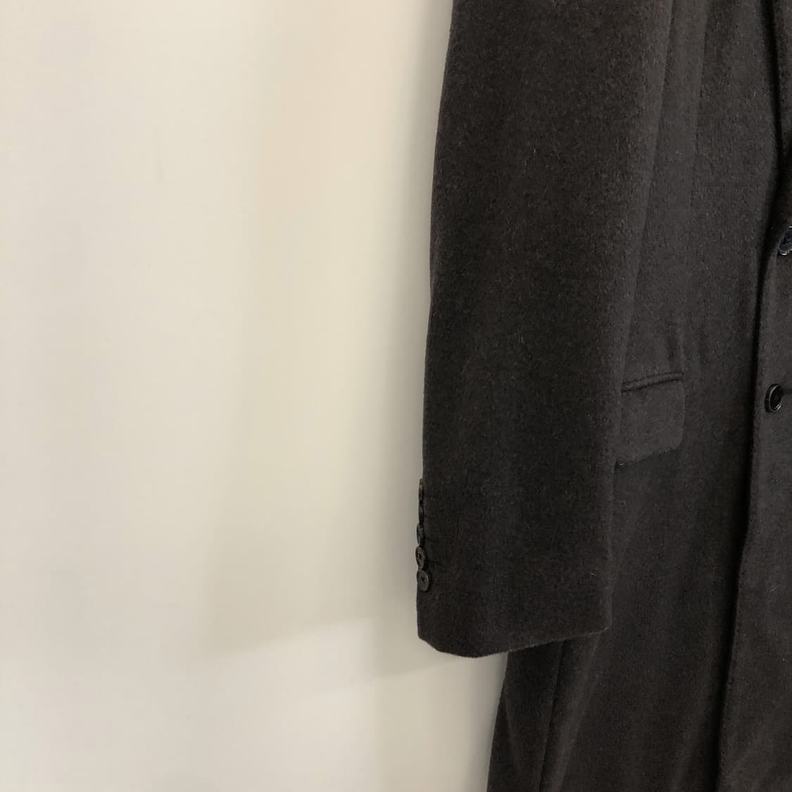 TIME 타임옴므 캐시미어 100% 코트 90 사이즈 상품이미지3