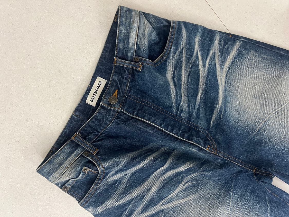 발렌시아가 캣워싱 데님 s 상품이미지3