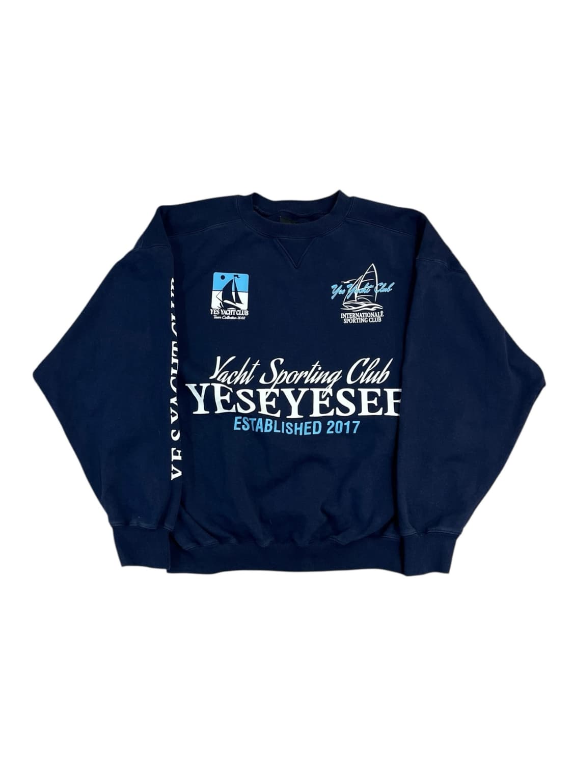 예스아이씨 맨투맨 네이비 XL #csz2574 상품이미지3