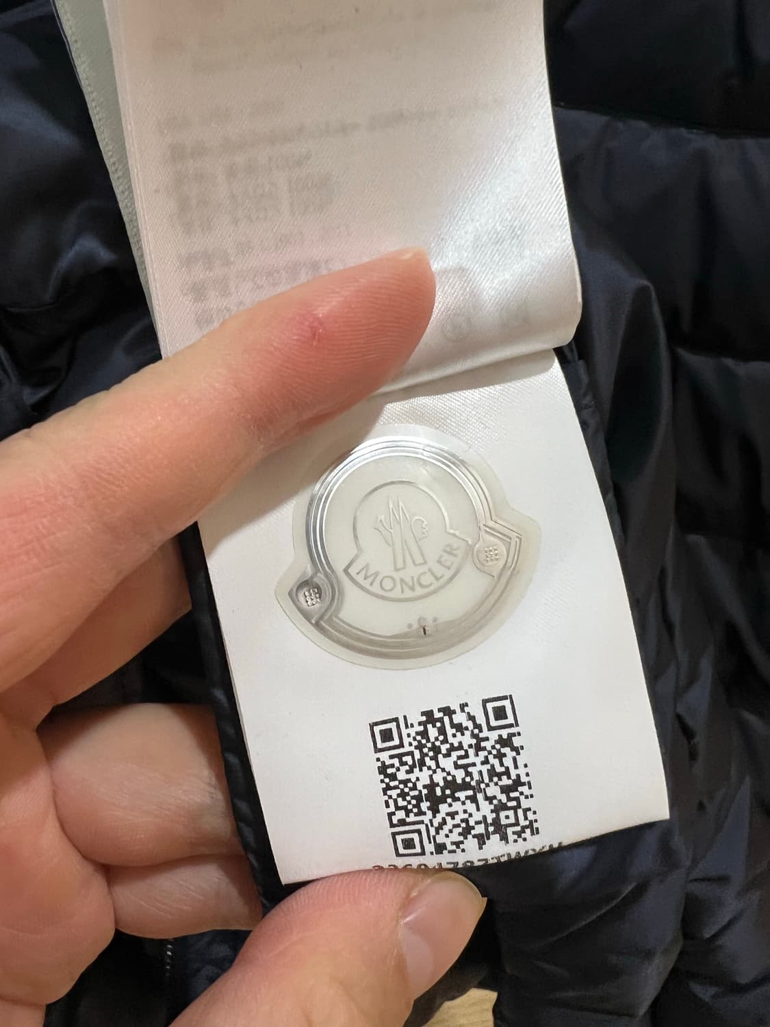 몽클레어 롱니트패딩 xs (새상품급) 상품이미지4