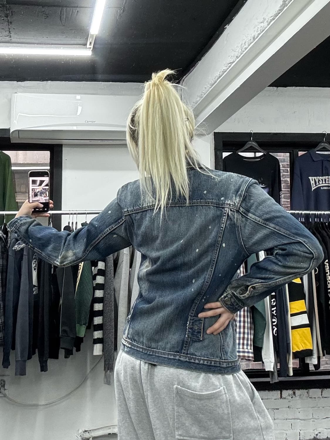 리바이스 워시드 데님자켓 상품이미지5