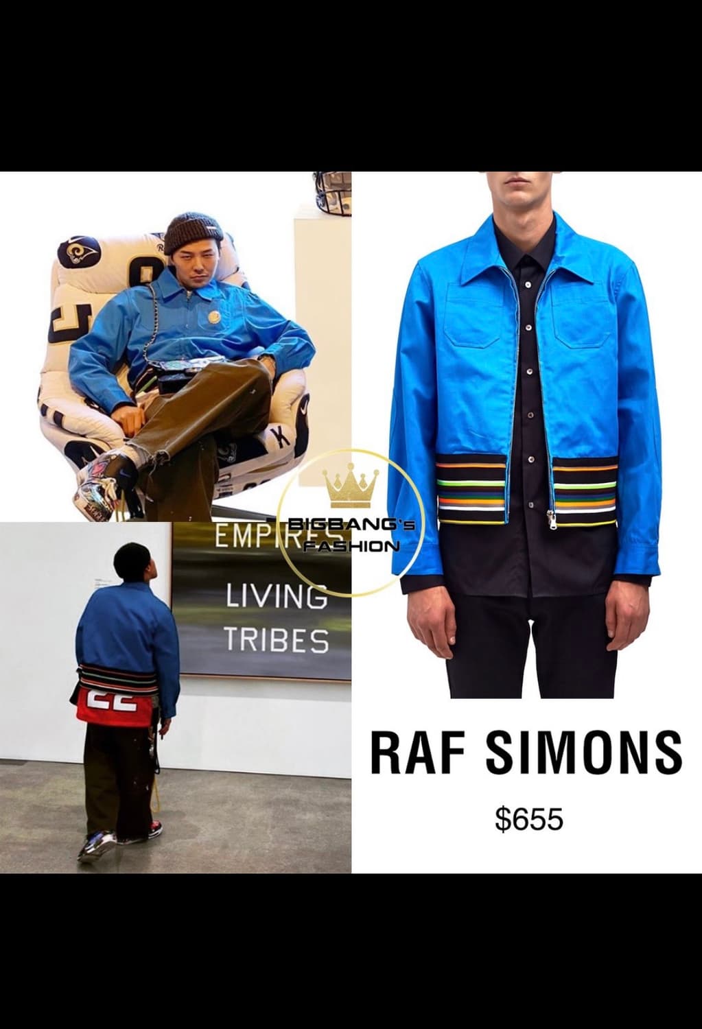 라프시몬스 스털링 루비 블루종 자켓 44 상품이미지8