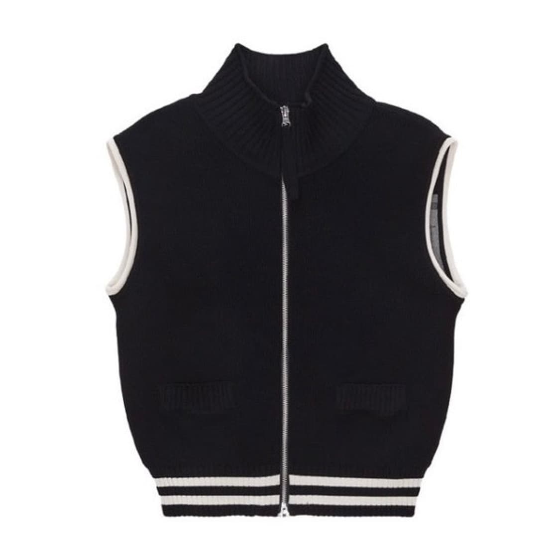 마땡킴 니트조끼 상품이미지2