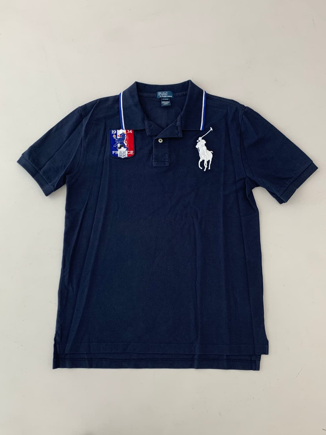 폴로 랄프로렌 보이즈 프랑스 빅포니 폴로셔츠 XL(18-20) 상품이미지2