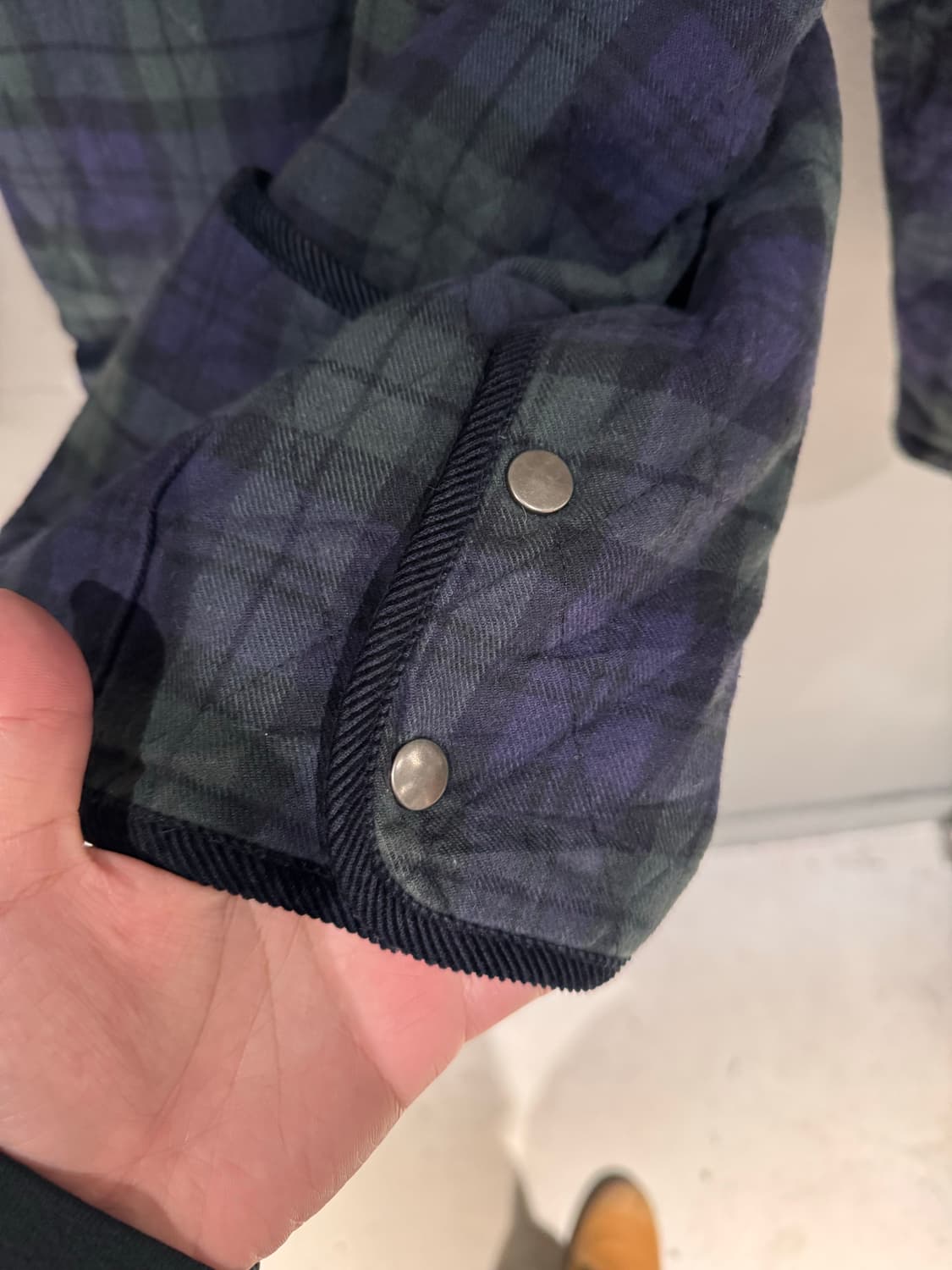 브룩스브라더스 타탄체크 퀼팅자켓  상품이미지8