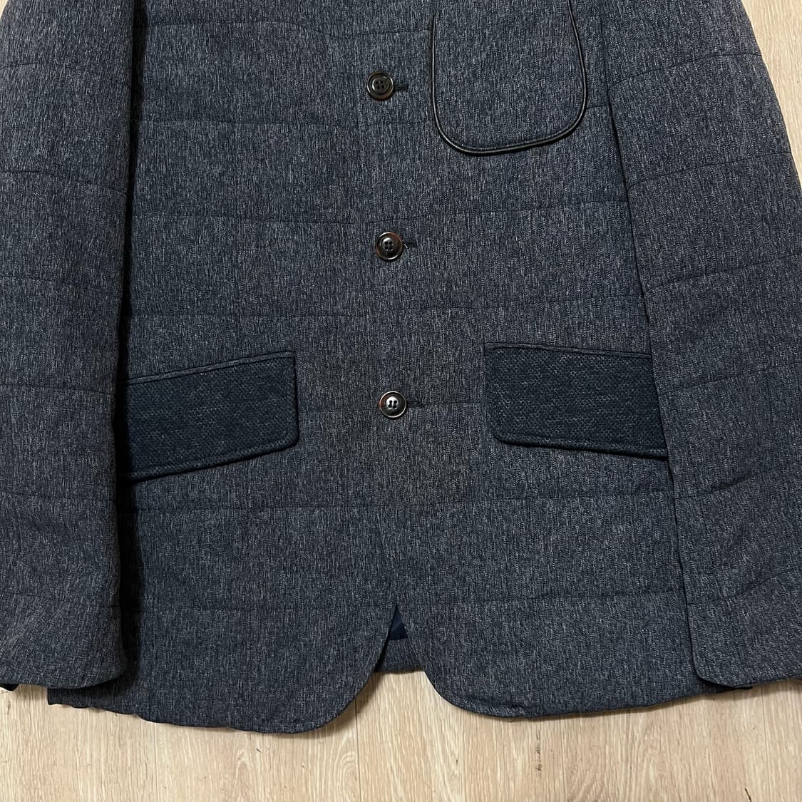 커스텀멜로우 남성 클래식 누빔 패딩자켓 L/100  상품이미지3