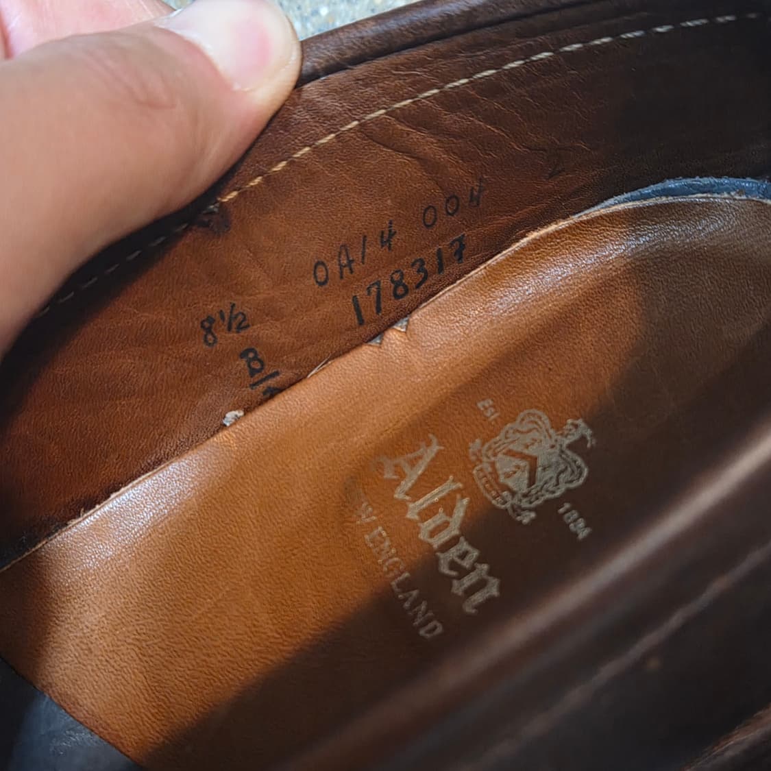 Alden 알든 17831F 크롬악셀 레더 페니 로퍼 (8 1/2) 상품이미지7