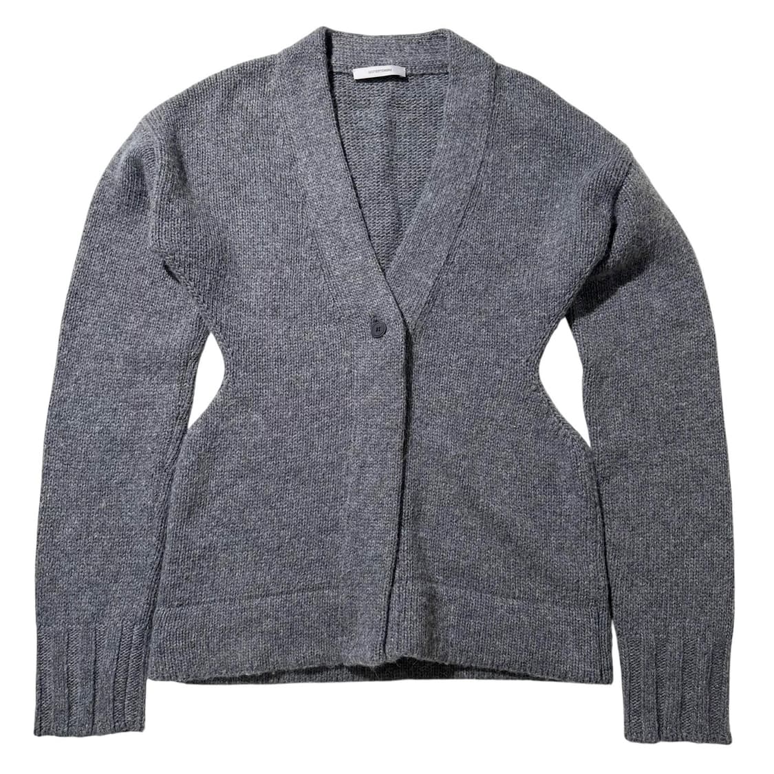 (매장판) 르셉템버 리브드 니트 가디건 상품이미지1