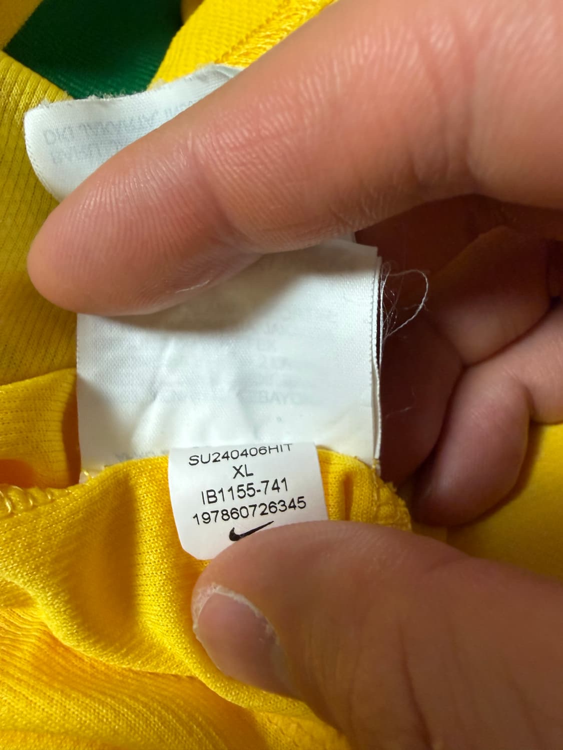 나이키 브라질 호나우두 마킹 유니폼   상품이미지7