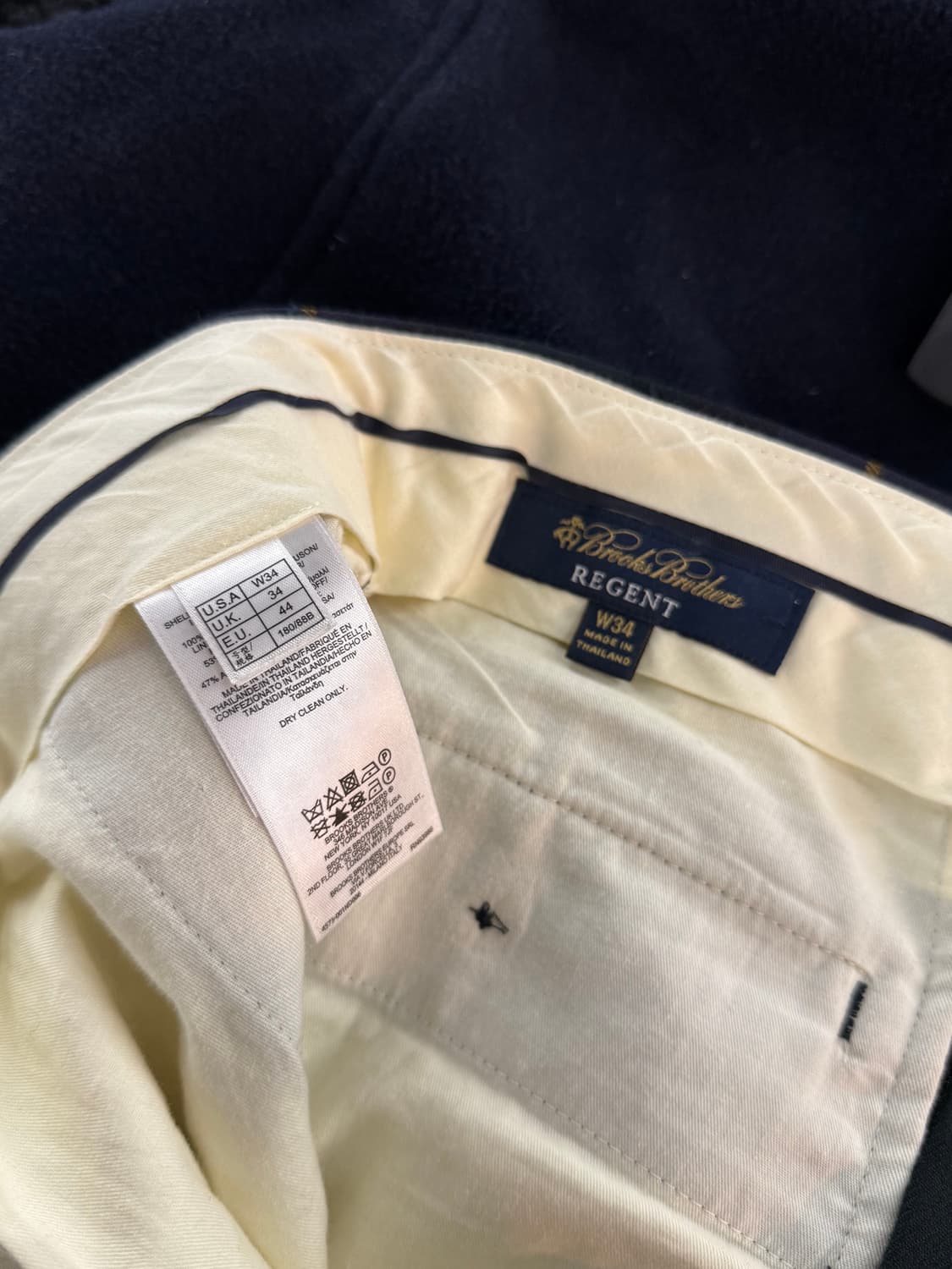 브룩스 브라더스 블랙워치 체크 바지 W34 상품이미지5