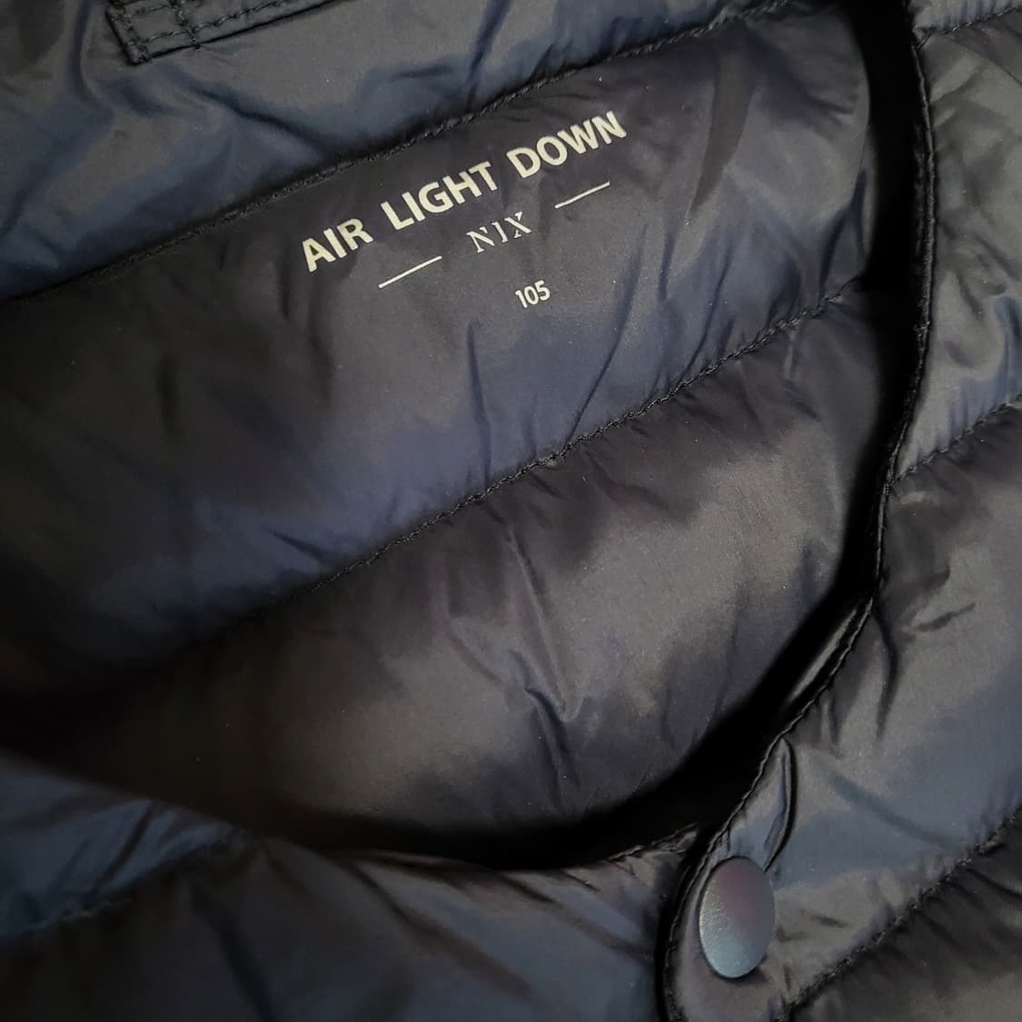 오리털 경량패딩조끼 100-105 다운경량 상품이미지6