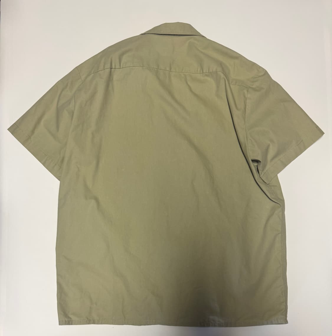 반스 Vans 투 포켓 오버핏 워크 반팔 셔츠 XL ~ 2XL 베이지 상품이미지2