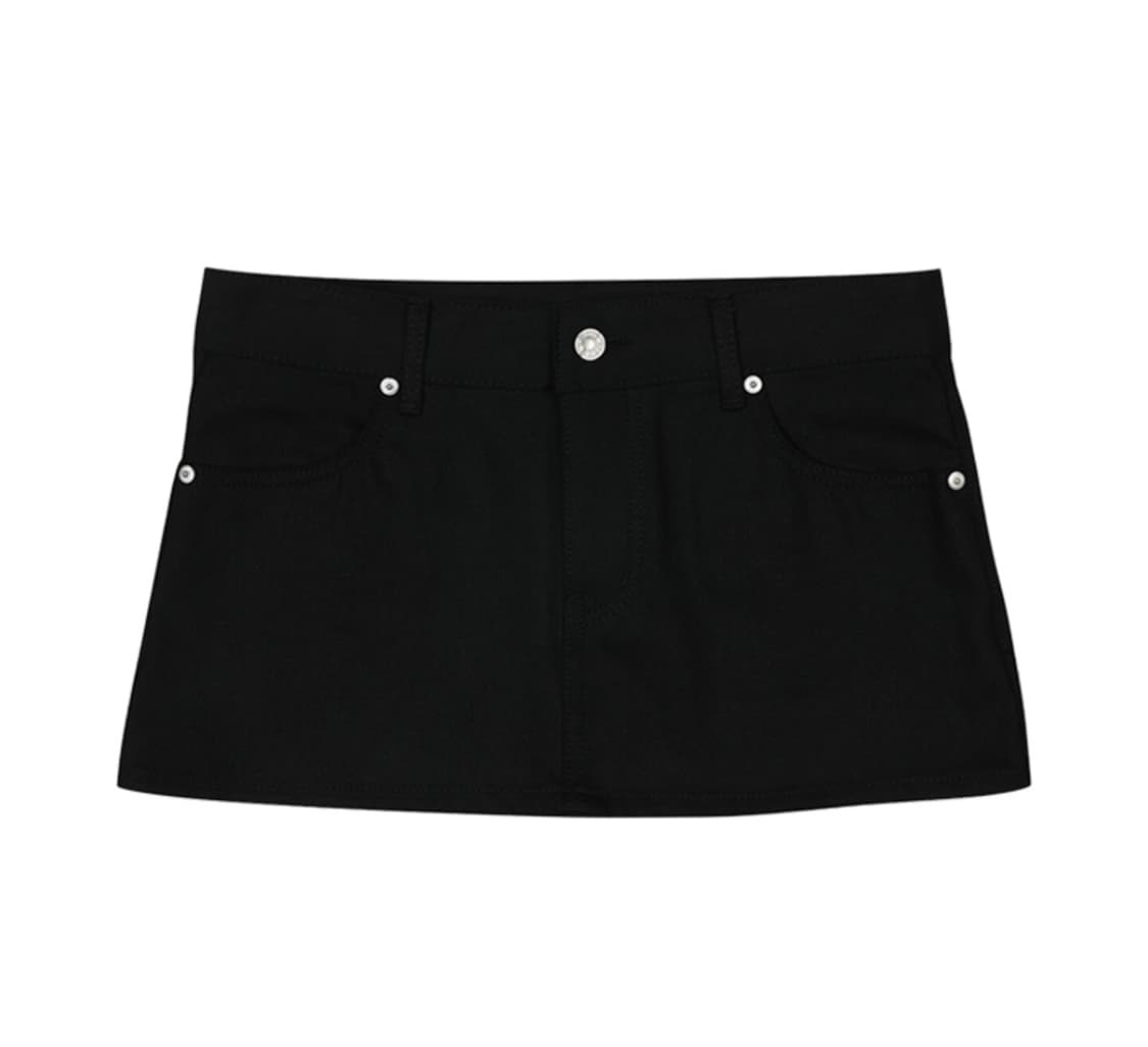 보헤미안서울 미니스커트 블랙 s 새상품 보헴서 상품이미지1