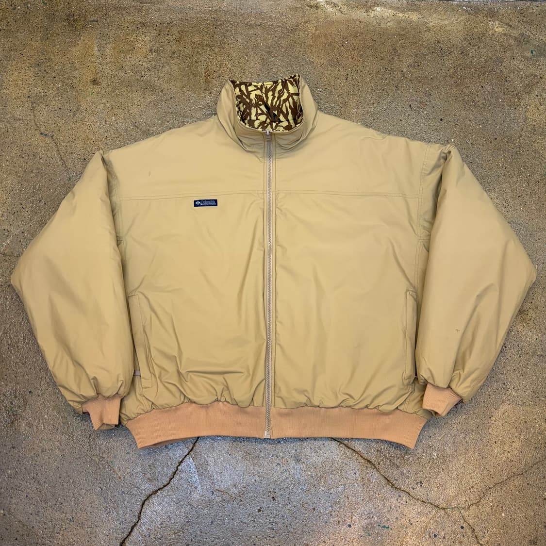 90s Made in Korea 미국 빈티지 컬럼비아 리얼트리 양면 패딩 상품이미지6