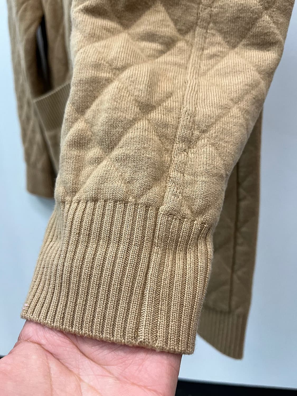 여) 버버리 신형 오버 퀼팅니트 상품이미지7