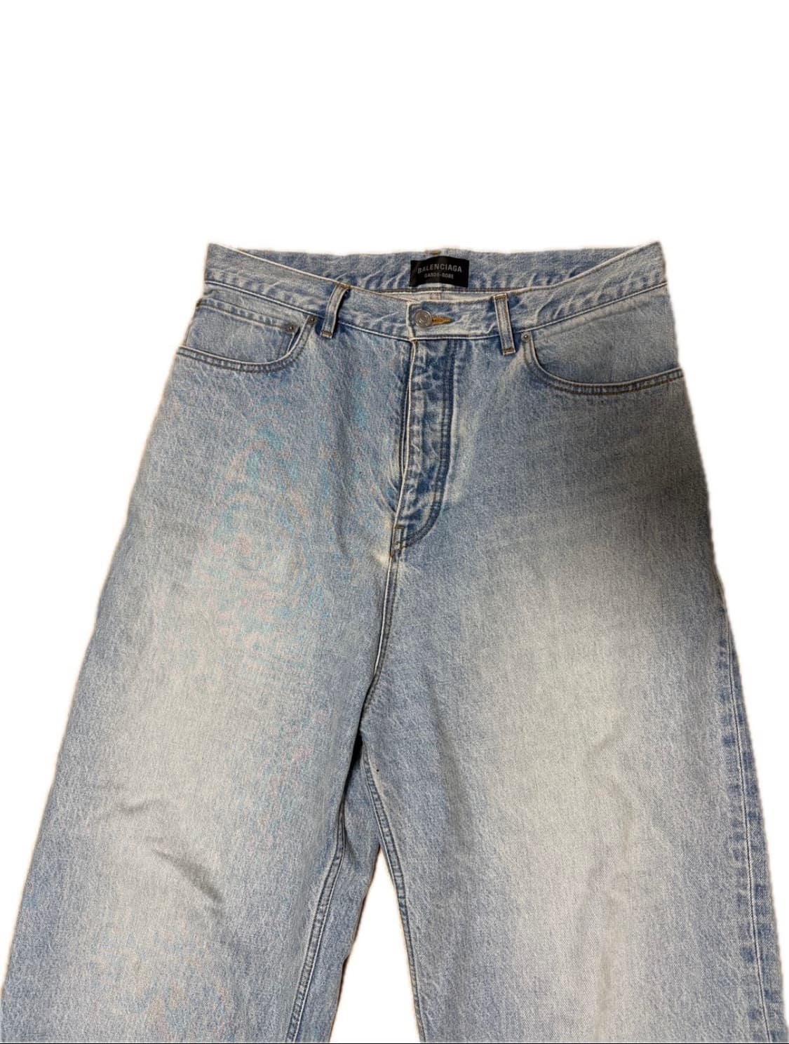 [S] 발렌시아가 가드로브 데님 팬츠 상품이미지5