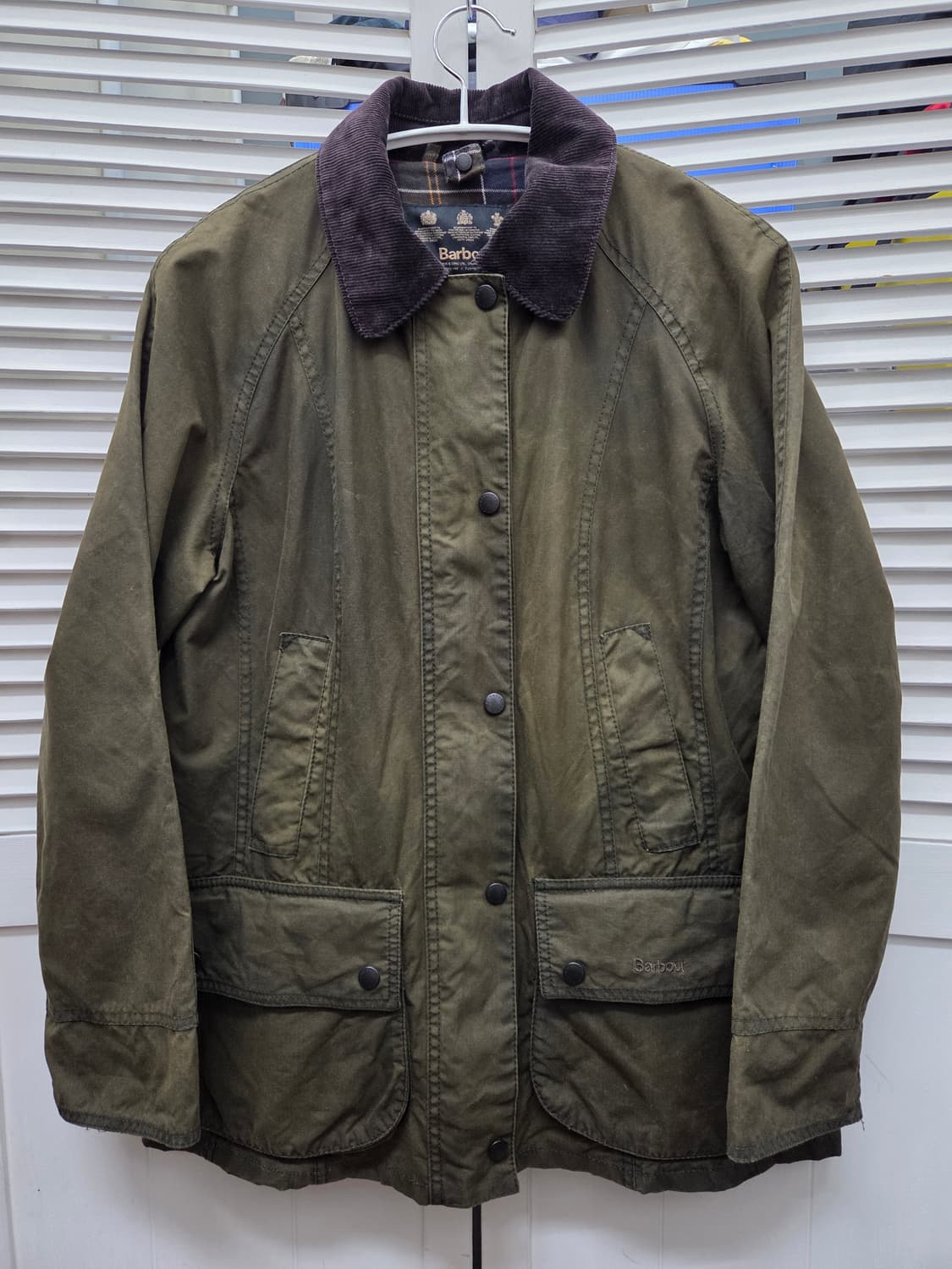 바버 비드넬 왁스 코튼 자켓 상품이미지2