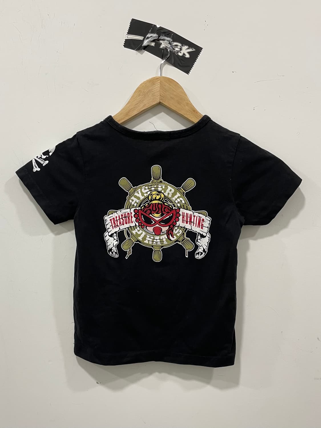 Hysteric Mini 히스테릭 해적미니짱 프린팅 크롭 반팔티셔츠 상품이미지4