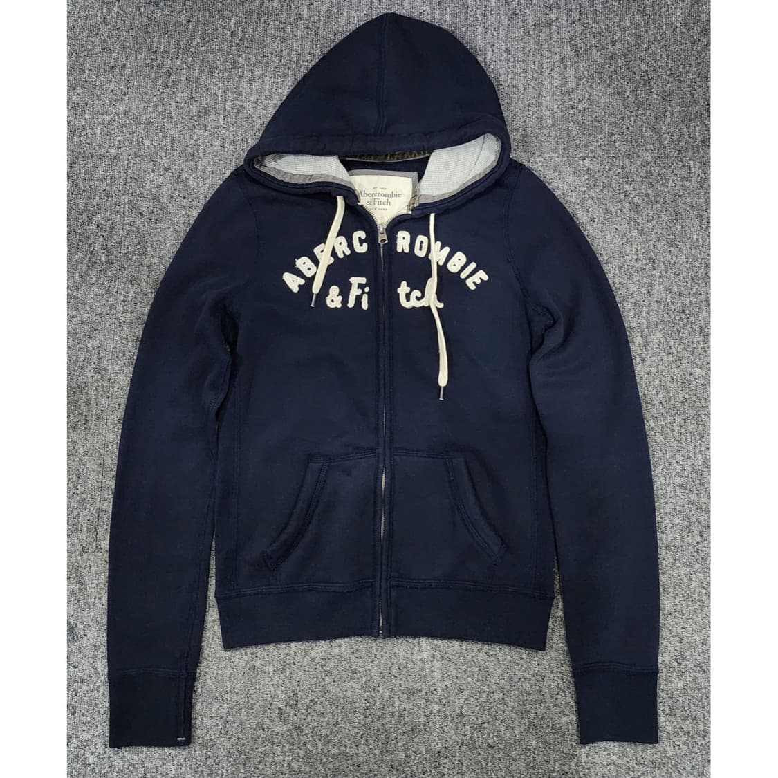 아베크롬비 앤 피치 스펠아웃 로고 Y2K 후드집업 M 상품이미지1