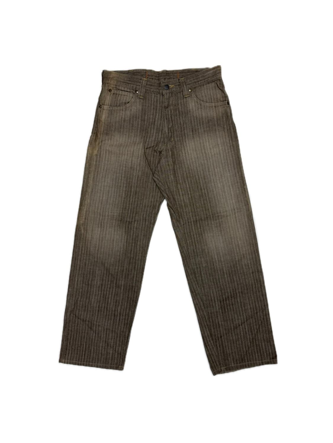 빈티지 랭글러 해링본 스트라이프 팬츠 상품이미지1