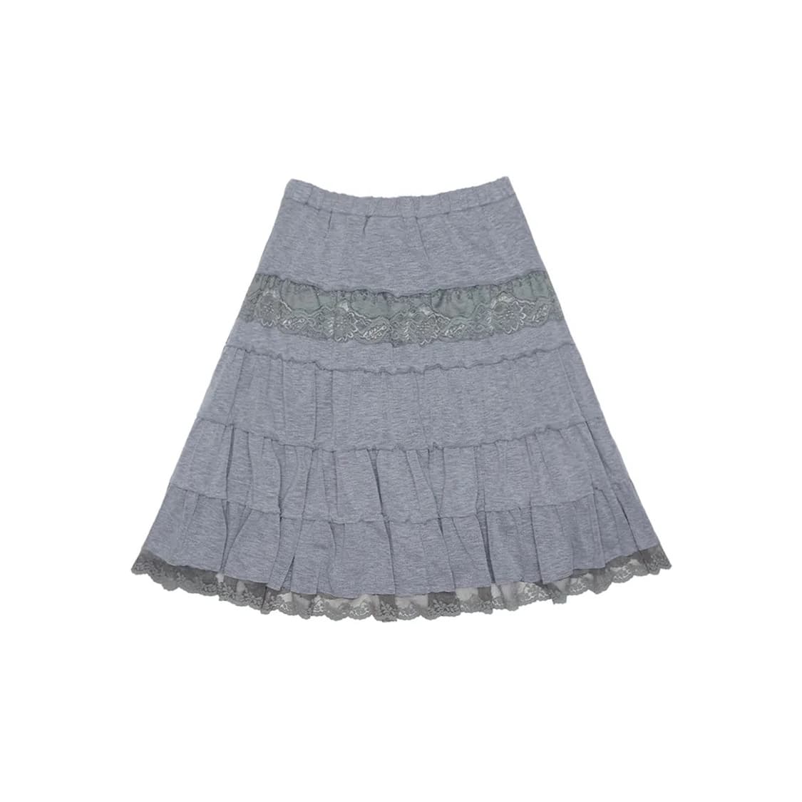 콜로신스 멜란지 스커트 Tale Midi Skirt Melange 상품이미지1