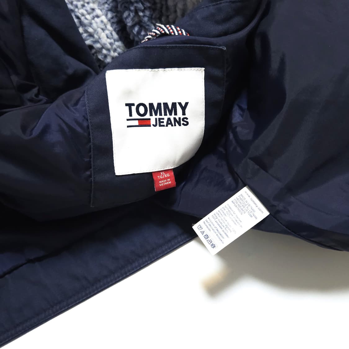 타미 진스 포켓 셰르파 체크 트러커 자켓 상품이미지7