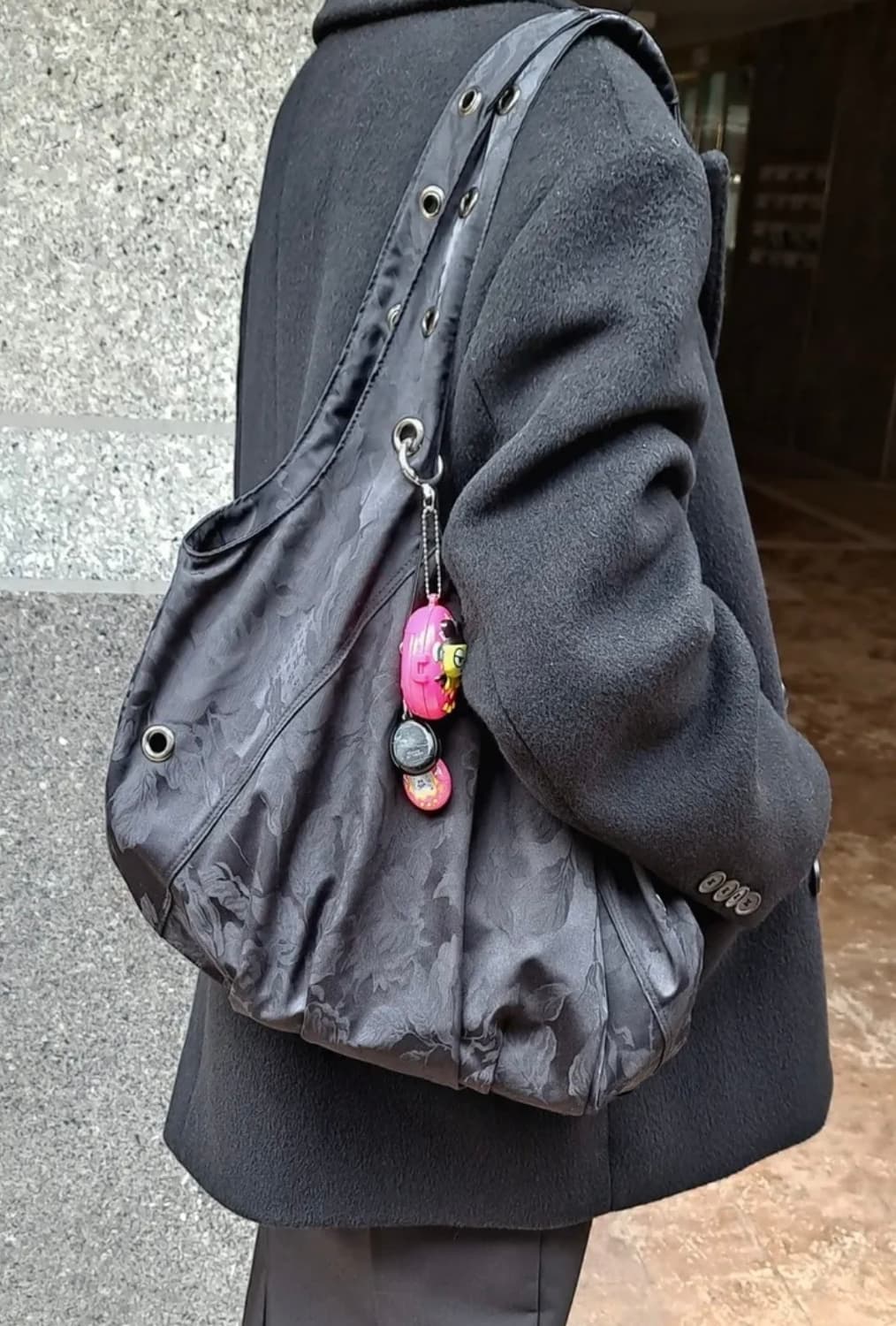 비주얼 컬렉터 로즈 자가드 아일렛 백  상품이미지4