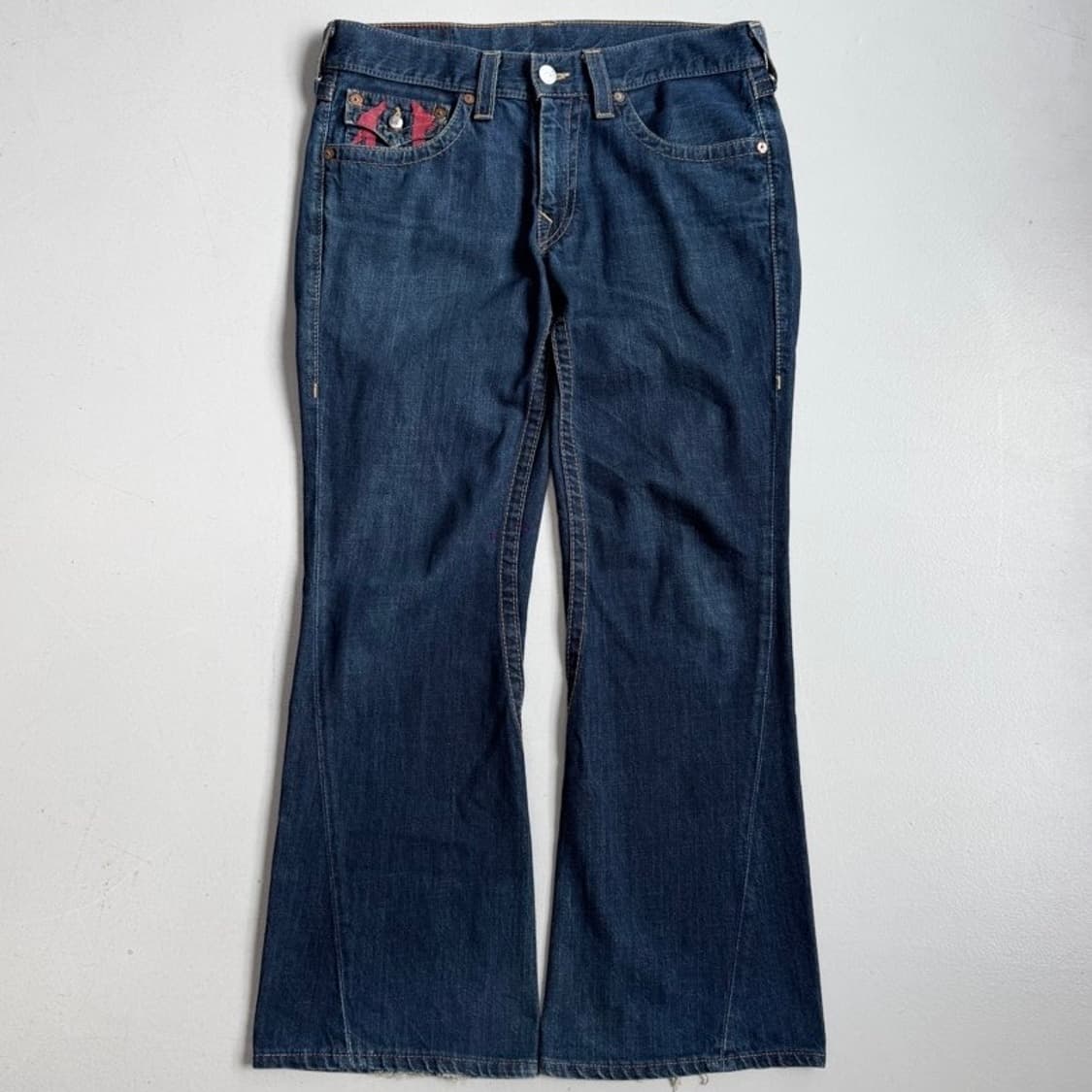 트루릴리전 Y2K 조이 부츠컷 데님팬츠 상품이미지2