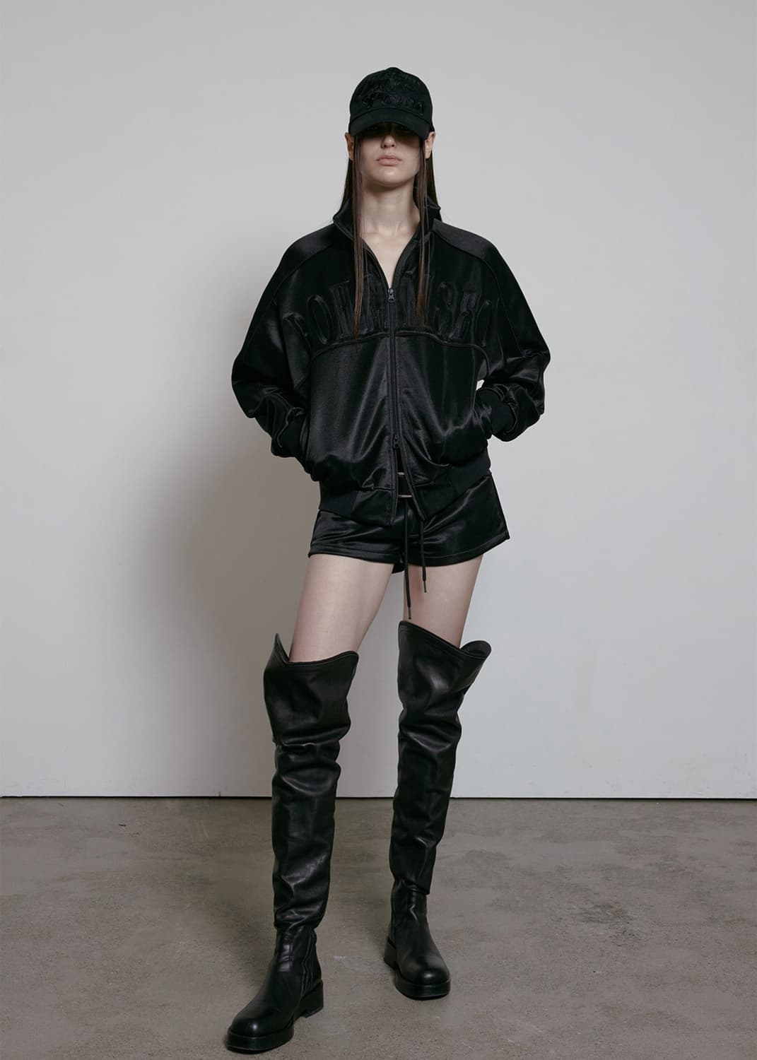 보헤미안서울 글로시 저지 로고 자켓 상품이미지4