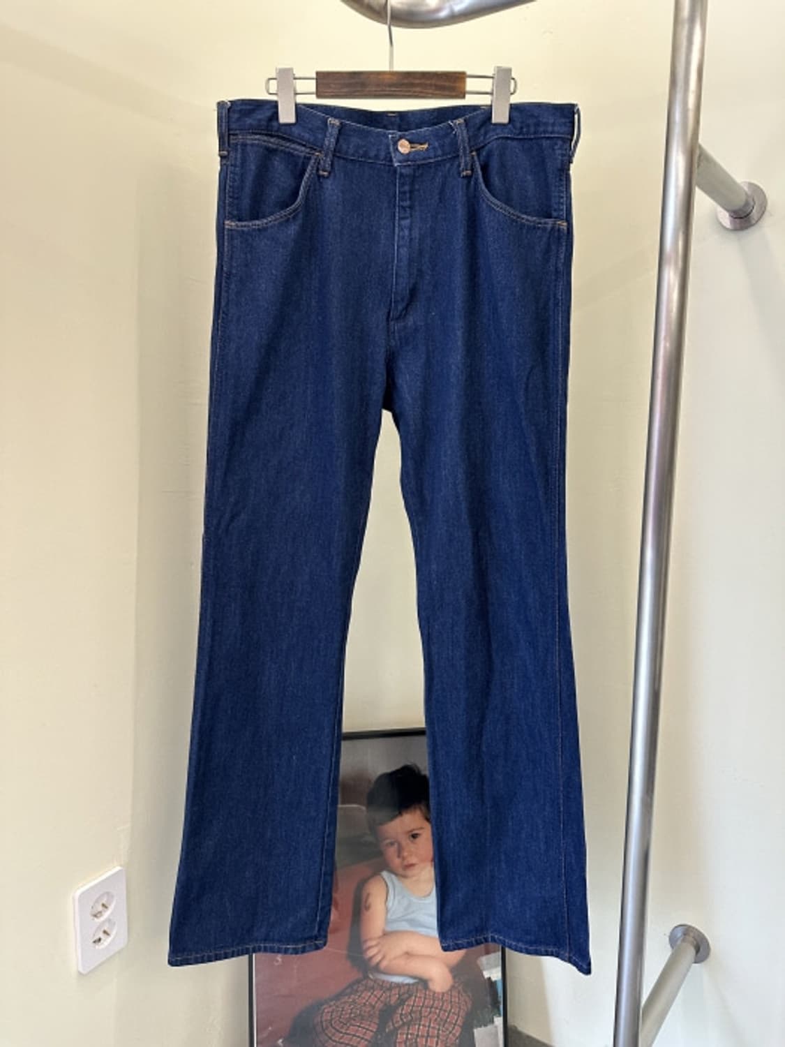 Wrangler boots cut denim 상품이미지1