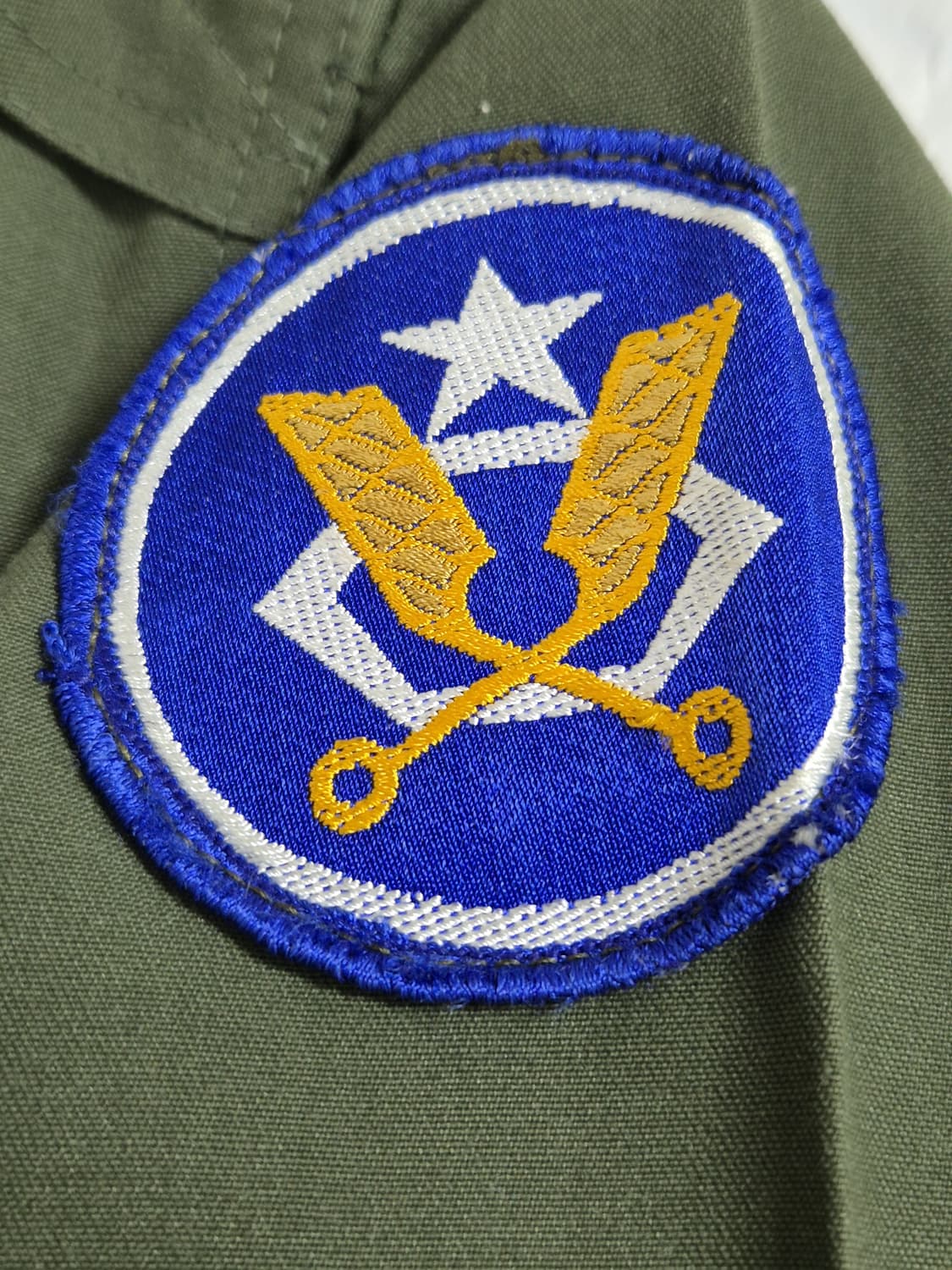 육군 구형 육군중앙경리단 준장 민무늬 전투복 상의 자켓 (XXS) 상품이미지9