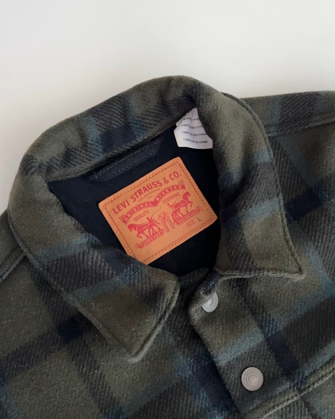 리바이스 울 트러커 자켓 L 상품이미지5