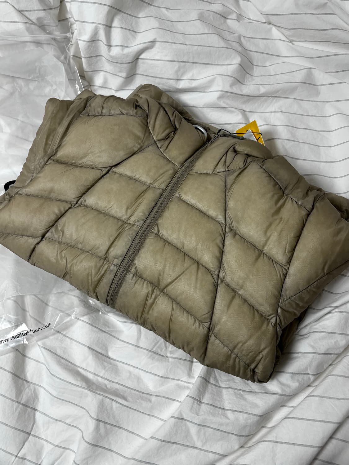 선러브 경량패딩 m 상품이미지2