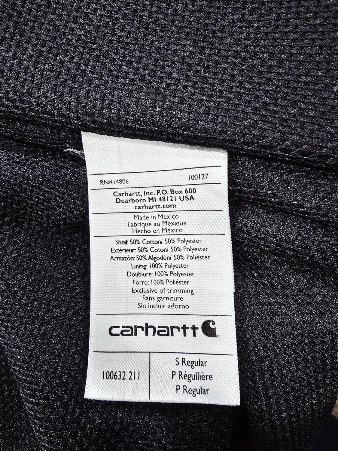 칼하트 브라운 후드 집업 자켓 상품이미지9