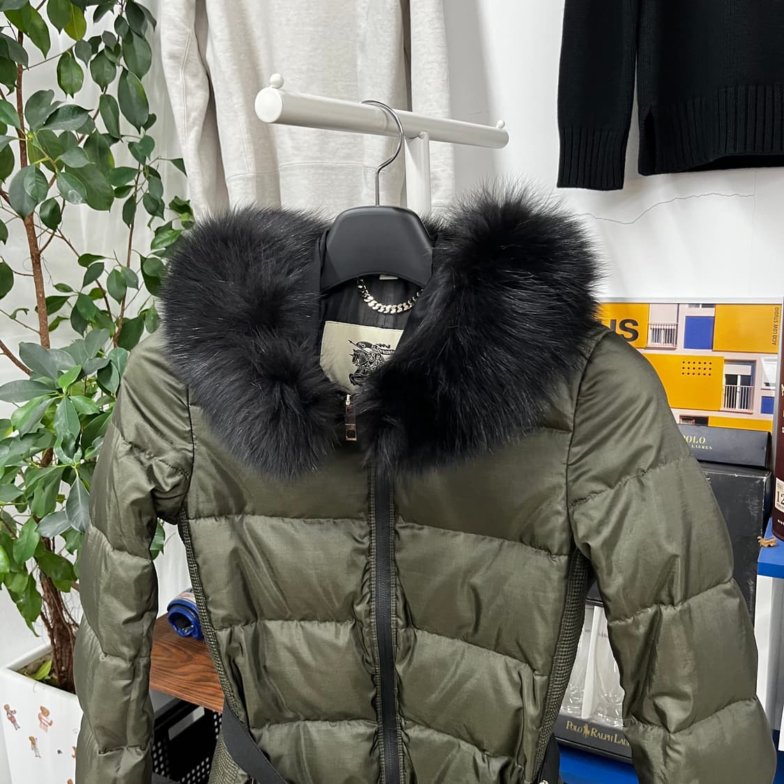 버버리 우먼 아비데일 패딩점퍼 Uk6 상품이미지2