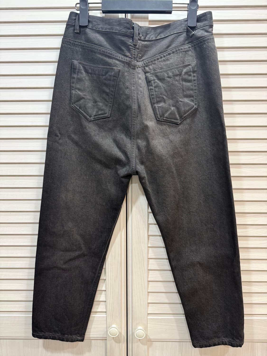 Rick owens 다크 쉐도우 블랙 데님 팬츠 26 상품이미지3