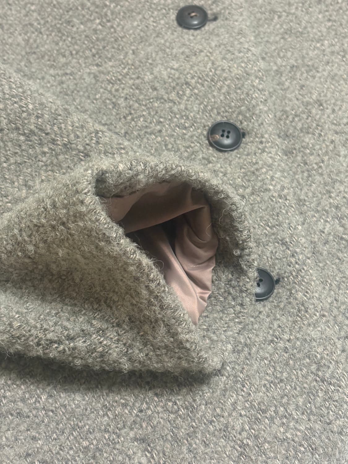 녹섭 클래식 코트 판매합니다!  상품이미지4