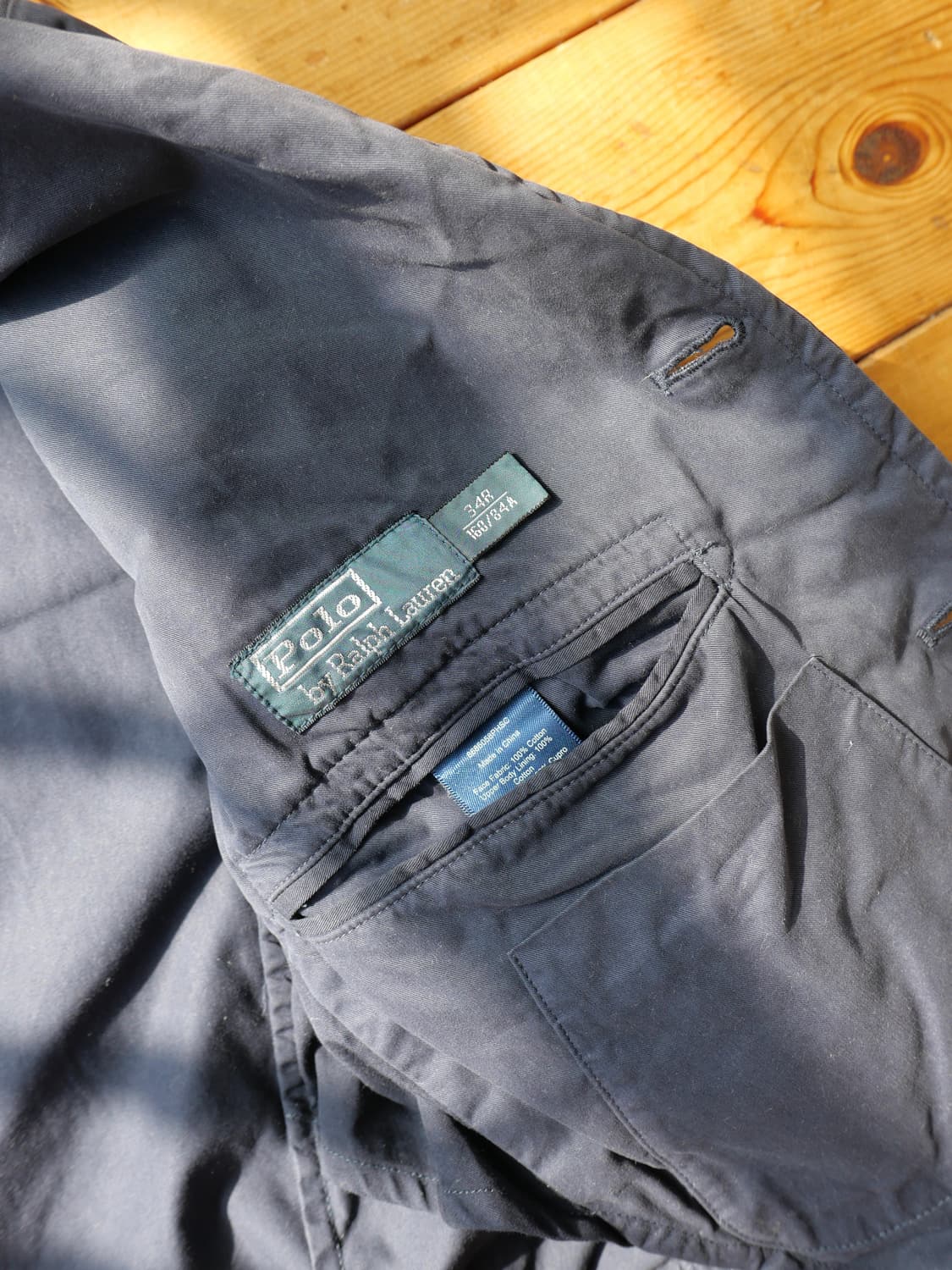 폴로 랄프로렌 코튼 3B 블레이저 상품이미지6