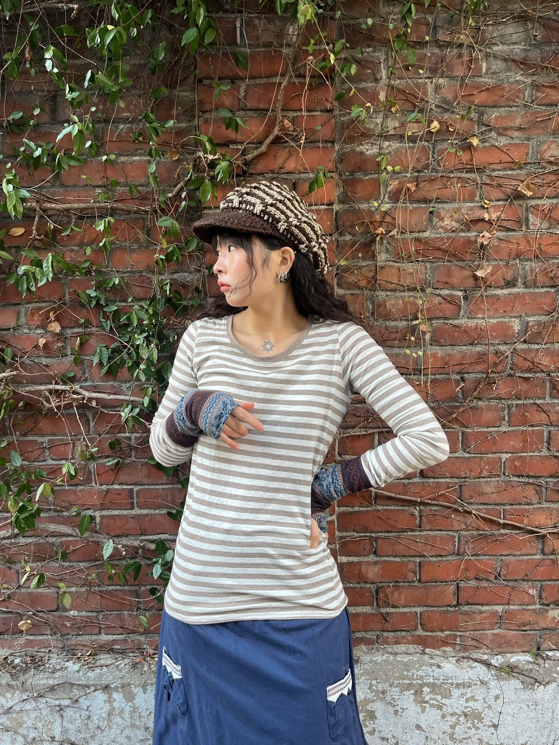 소매 핸드워머 롱 슬리브 상품이미지3